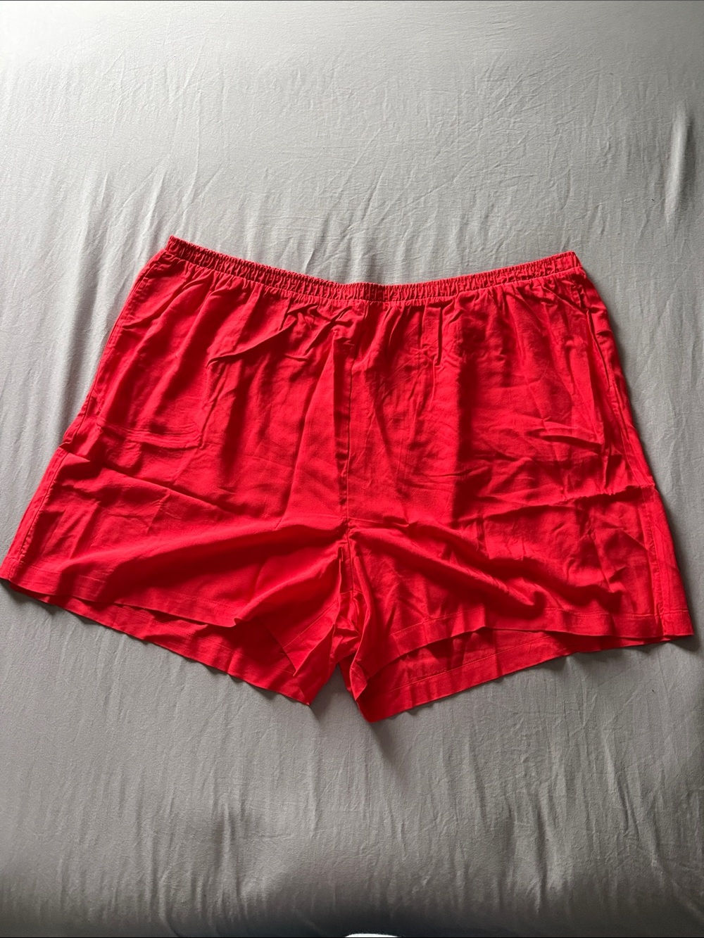 torrid Bright Red Elastic Waist Lounge Shorts